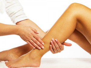 Massage des jambes et des pieds